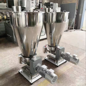 Double screw weight loss feeder